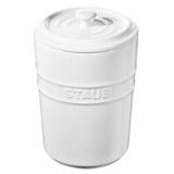 Porta Mantimentos de Cerâmica Staub Branco 1L - 24966