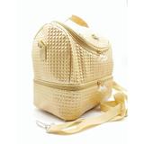Porta Marmita Dourado Frasqueira Viagem 38k - Rubis
