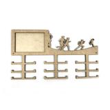 Porta Medalhas De Corrida Com Moldura Mdf Cru 6mm - Madeira e design
