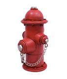 Porta Moeda Hidrante Vermelho 24cm Estilo Retrô - Vintage - Camarim móveis