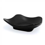Porta Molho Molheira Quadrada em Melamina / Plastico para Comida Japonesa Sushi Preta Utilgoods