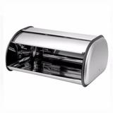 Porta Pão Armazenador Em Aço Inox - Ke home