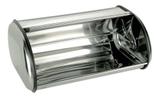 Porta Pão Basculante Inox Grande 19x27x43 Dinasty