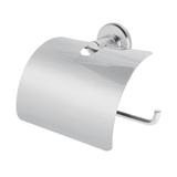Porta papel higienico inox de parede com dupla fixação - Kit bras
