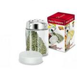Porta Queijo E Tempero C/ Sobretampa Plástica Aço Inox - Dinox