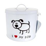 Porta racao dog 25x20.5 cm br com - Home style