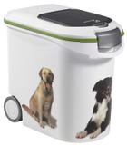 Porta Ração Pet Herm 12Kg Curver Branco - Keter