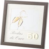 Porta Retrato 13X18 Bodas de Ouro 3498 Lyor