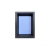 Porta retrato 13x18cm Bevel cinza Infinity