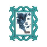 Porta-Retrato Azul - 10 x 15 cm - Mart presentes
