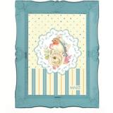 Porta Retrato Azul Grande 20X25 Amy 7124 Mart