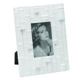 Porta retrato branco - foto 10x15 cm - Btc decor