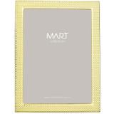 Porta-retrato dourado em metal - 10x15 - Mart