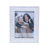 Porta Retrato Listrado Branco 20X25 - F9-11856 - Woodart
