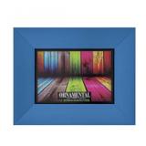 Porta Retrato Retangular Aluminium Santa Luzia 15x21cm Azul