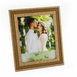 Porta Retrato Strass Bege 20X25 - F9-11790 - Woodart