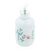 Porta Sabonete Líquido 250ml Branco Flowers Urban
