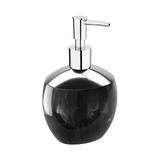 Porta Sabonete Líquido 300 ml Spoom Classic Mármore Preto - Coza - Brinox