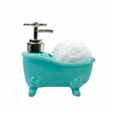 Porta Sabonete Liquido Banheira com Esponja Retro - Wincy casa