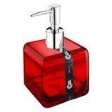 Porta Sabonete Liquido Cube Vermelho 20878/0111 Coza