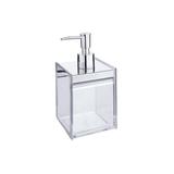 Porta Sabonete Líquido Quadrata Cristal 400 ml - Brinox