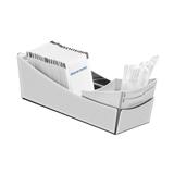 Porta Sachês - Inox - Com suporte para Colheres em plastico - Tramontina