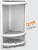 Porta Shampoo Bellart Branco - Durin