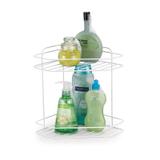 Porta shampoo Cantoneira Dupla para Banheiro Branco - Fiver