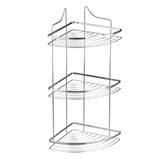 Porta shampoo cantoneira tripla laminado Cód. 5117 - Mm passerini ltda