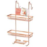 Porta Shampoo Duplo Para Box Rose Gold Arthi