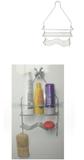 Porta Shampoo Duplo para Registro em aço cromado CSK