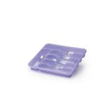 Porta talher 6 div extra grande com tampa - Nitron