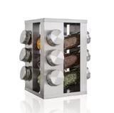 Porta Tempero Condimento Giratorio Inox 12 Potes - B2t