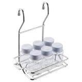 Porta Temperos C/ 6 Frascos Inox 4524 Masutti Copat
