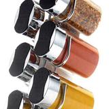 Porta Temperos Cozinha Utensílio Mesa Base 6 Potinho Prático Acrílico - Loja catarinense