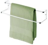 Porta toalha banheiro Duplo 45 cm Future 1667 aço cromado