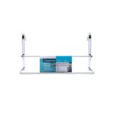 Porta Toalha de Banho para Box Duplo Primazia Cromado - Casanova