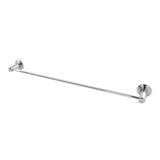 Porta Toalha De Banho Reto Em Metal 60cm Pevilon