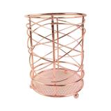 Porta utensílios de metal cobre - Btc
