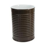 Porta Utensílios Lata 1300ml Cerâmica Chocolate Mondoceram Gourmet