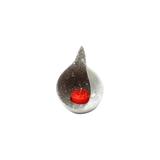 Porta vela de metal para 1 vela Chonch Silver - Prestige