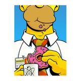 Poster Adesivo Homer Simpson 70x50 cm - Sunset adesivos