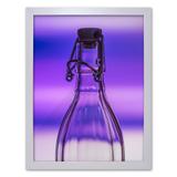 Pôster Decorativo Prolab Gift Garrafa Moldura Branca