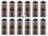 Pote 550ml Café Pacote 12 Unidades Preto - Black - Vetrolar
