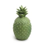 Pote Abacaxi Cerâmica Decoração 19x11cm - Cromus
