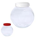 Pote / baleiro de vidro com tampa de metal colors 2500ml unidade - Wellmix