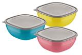 Pote Bowl 2l com Tampa Mix Color - Tramontina