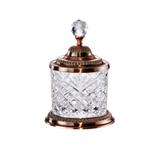 Pote Bronze Multiuso 18,6cm Cristal De Zamac Lyor