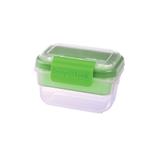 Pote com Divisória Progressive em Plástico - 473 ml - Verde / Transparente