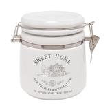 Pote com fechamento hermético porcelana sweet home 13 x15 lyor